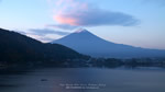 ワイドスクリーン自然壁紙(16:9-1600x900)－富士山朝光