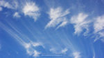 ワイドスクリーン自然壁紙(16:9-1600x900)－青空と白い雲