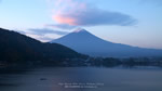 ワイドスクリーン自然壁紙(16:9-1366x768)－富士山朝光