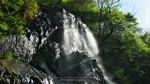 ワイドスクリーン自然壁紙(16:9-1366x768)－白猪の滝（愛媛県東温市）