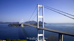 ワイドスクリーン自然壁紙(16:9-1366x768)－来島海峡大橋