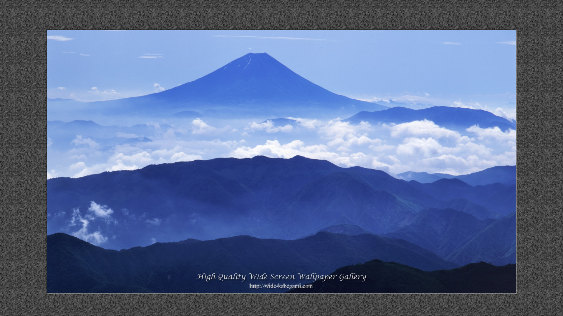 ワイド壁紙(1920x1080)－盛夏の富士