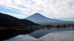 ワイドスクリーン自然壁紙(16:9-1920x1080)－逆さ富士（河口湖）